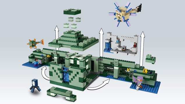 Oceaniczny monument LEGO MINECRAFT 21136 