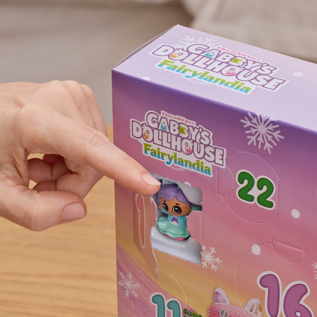 Spin Master Kalendarz adwentowy Magiczny domek Gabi