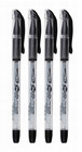 4x Długopis Żelowy 0.5 mm Czarny Gel-Ocity Stic Bic