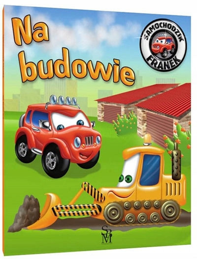 ZESTAW 8 Książeczke. Samochodzik Franek