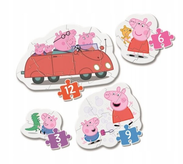 Puzzle Świnka Peppa 2+ Clementoni
