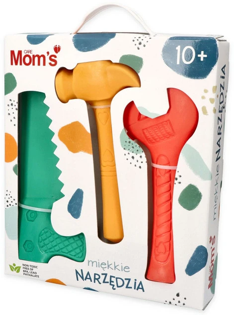 Mom's Care Miękkie narzędzia kpl. 3 szt. 10m+