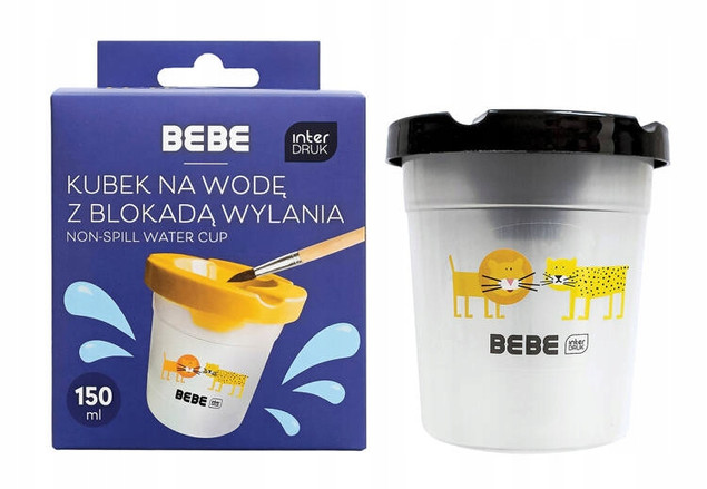 Kubek na wodę z blokadą wylania BB mix