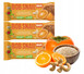 BOB SNAIL Batonik KAKI POMARAŃCZA NERKOWCE QUINOA Bez Dodatku Cukru 35g x3