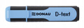 Zakreślacz DONAU 7358001PL-10 niebieski 1-5mm