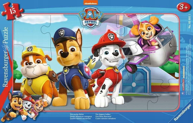 Puzzle Ravensburger 05681 Psi Patrol
