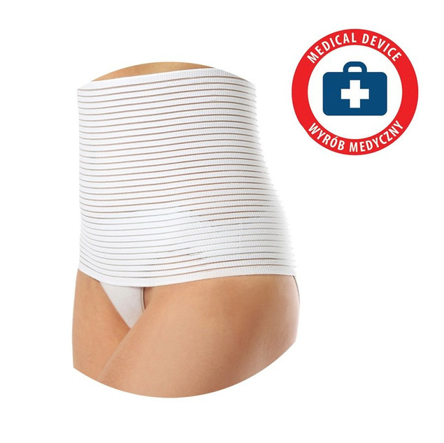 Poporodowy pas brzuszny COMFORT Babyono rozmiar L 101-110 cm