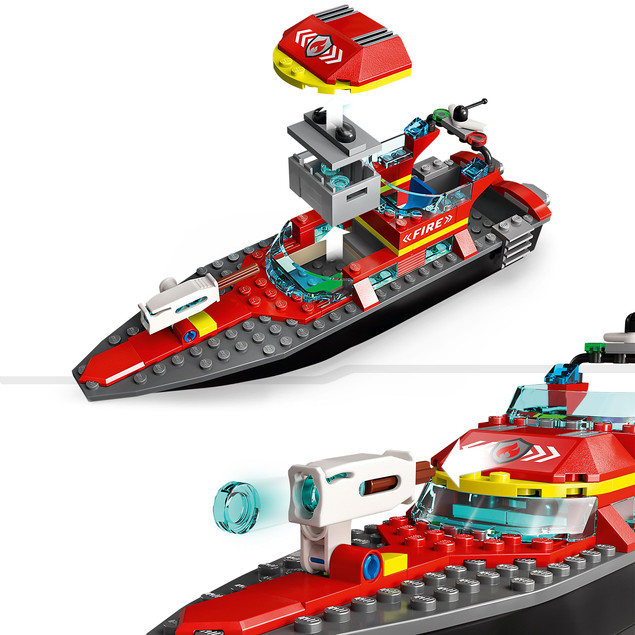 LEGO City Łódź Strażacka 144 el. 5+ 60373