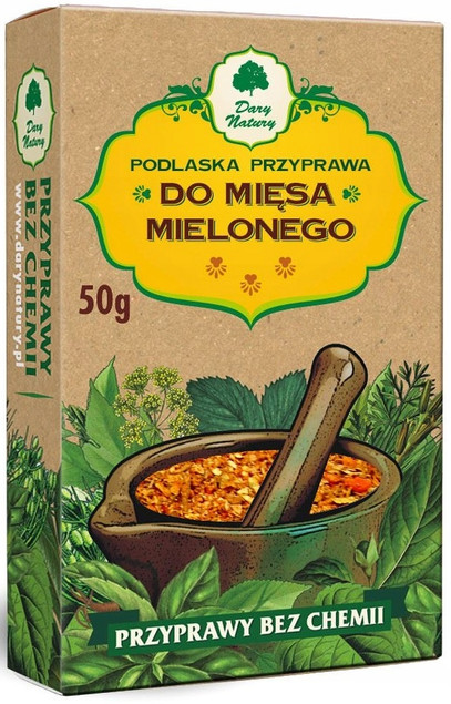 Dary Natury Podlaska przyprawa do mięsa mielonego 50 g