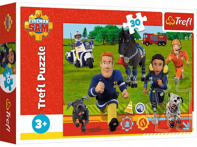 Puzzle Strażak Sam 30 el. – Trefl