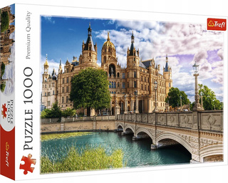 Puzzle 1000 Układanka Wyspa ZAMEK Most Woda Niebo 12+ Trefl 10669