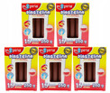 Plastelina BRĄZOWA Komplet 15 Lasek Szkolna Plastyczna 250g Inspiria x5