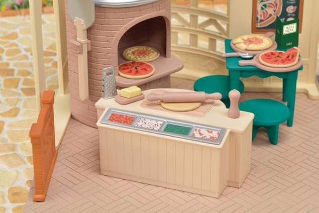 Sylvanian Families Pizzeria z ceglanym piecem