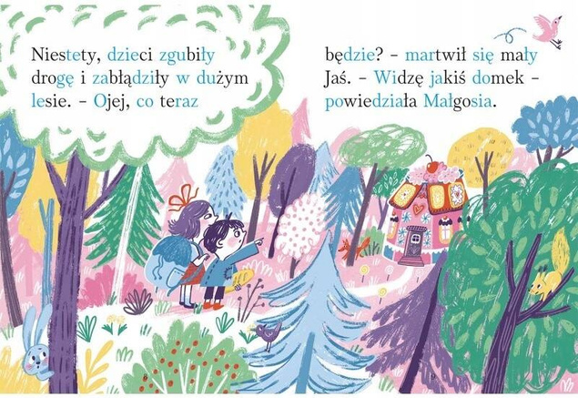 Już Czytam Sam Jaś i Małgosia Duże Litery i Podział Na Sylaby 4+ Aksjomat