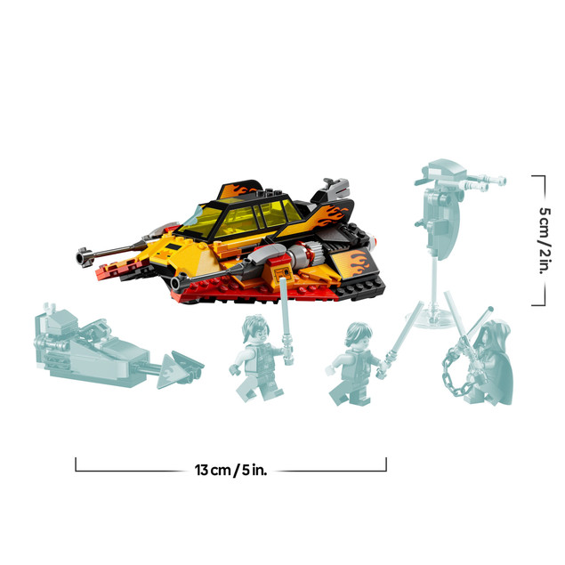 LEGO Star Wars - Płomienny śmigacz śnieżny 75414