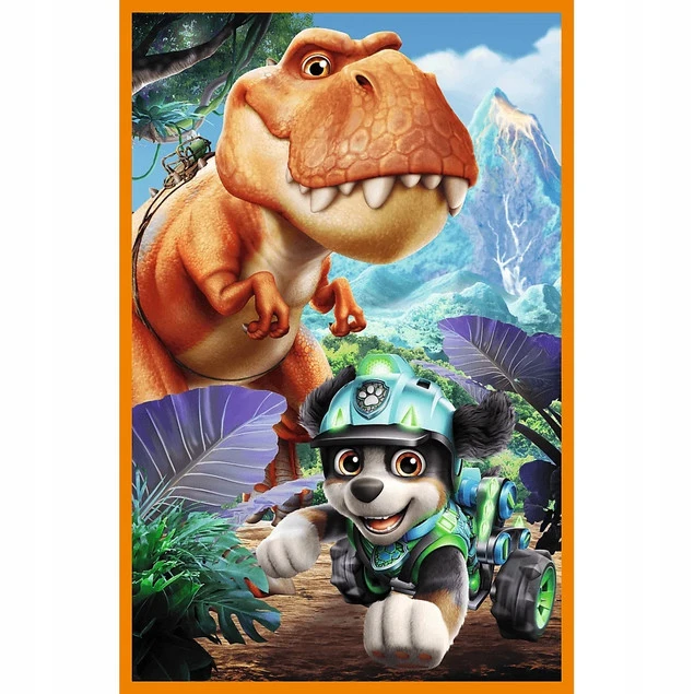 Trefl Puzzle Psi Patrol Bohaterowie Dinozaurów