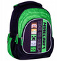 Plecak Szkolny Wielokomorowy MINECRAFT 20l Czarny Zielony Astra