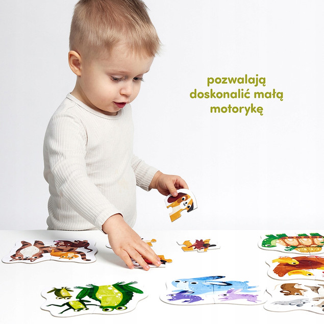 Moje Pierwsze Puzzle Zwierzaki – CzuCzu