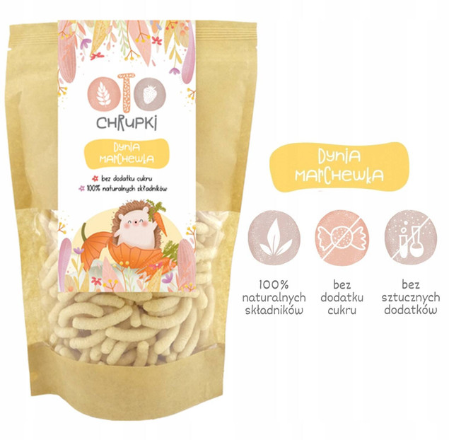 Chrupki Naturalne Mix 8 Smaków OtoLandia