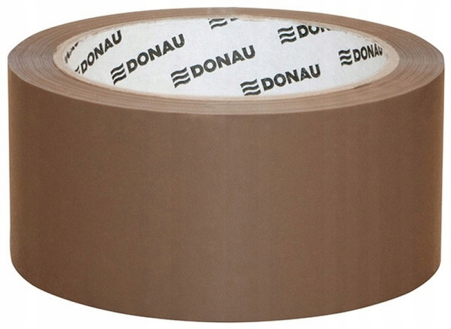 Taśma pakowa Donau hot-melt brązowa 48 mm x 66 m