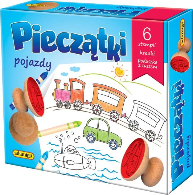 Pojazdy z kredkami