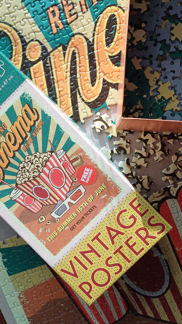 Puzzle 1000 Tactic Vintage Retro Cinema | Plakaty Filmowe