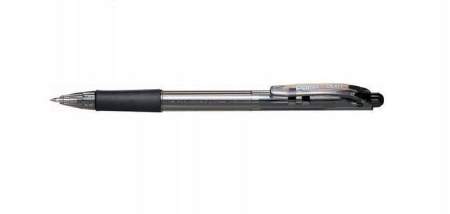 Długopis Automatyczny PENTEL BK-417 WOW 0.7mm Czarny