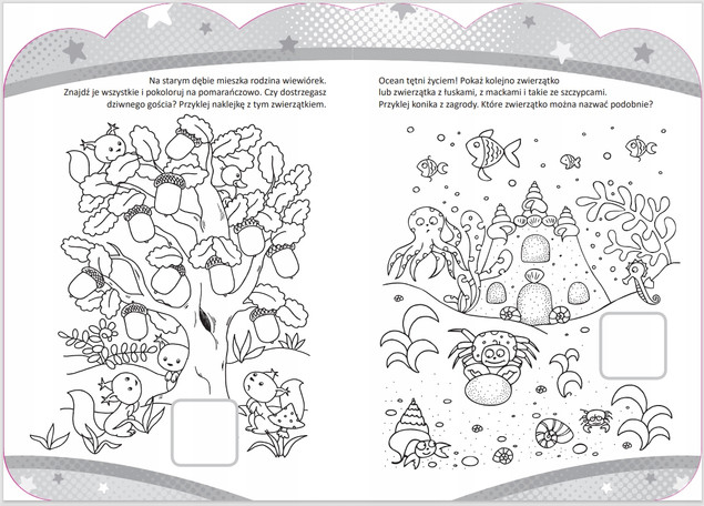 Zdolny 4-latek z naklejkami