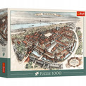Trefl Puzzle 1000 el. Projekt Rekonstrukcji Starego Miasta Warszawa 1951 - Historyczna Odbudowa Starówki