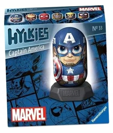 Puzzle 3D Hylkies: Captain America