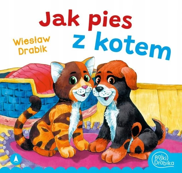 KSIĄŻECZKI WIERSZYKI DLA DZIECI PIES Z KOTKIEM