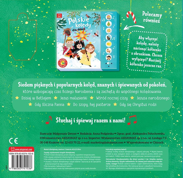 Kolędy dla dzieci – Anna Podgórska