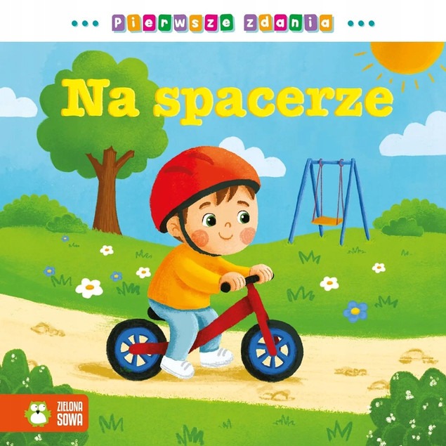 Pierwsze zdania. Na spacerze – Kartonowa Książeczka dla Maluszka