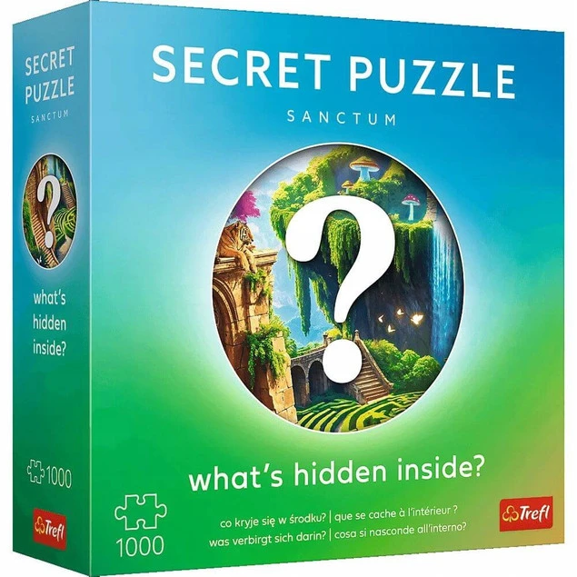 Puzzle Trefl Secret Puzzle Sanctum 1000 – Odkryj Ukryty Obraz