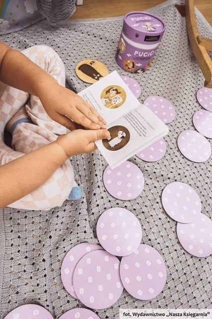 Pucio. Logopedyczne memo języczkowe Nasza Księgarnia