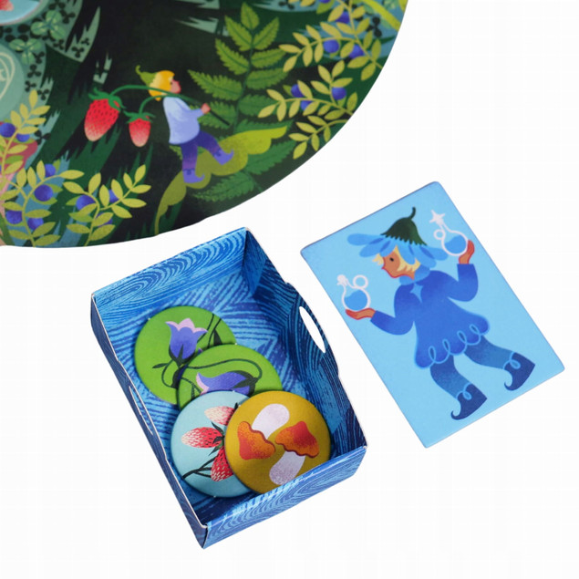 SPIŻARNIA WRÓŻKI Gra Karciana Pamięć Koncentracja 3+ Muduko