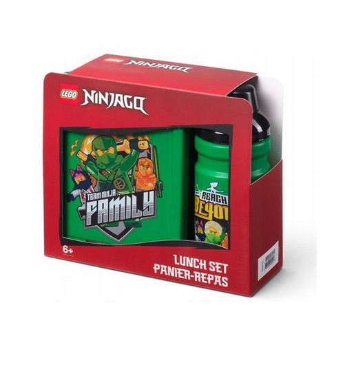 LEGO Ninjago Lunch Set | Śniadaniówka z Bidonem dla Dzieci 40580803