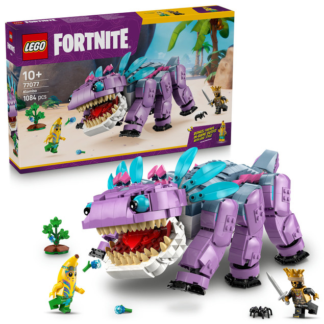LEGO Fortnite 77077 Klombo Figurka do Zbudowania + Bonus