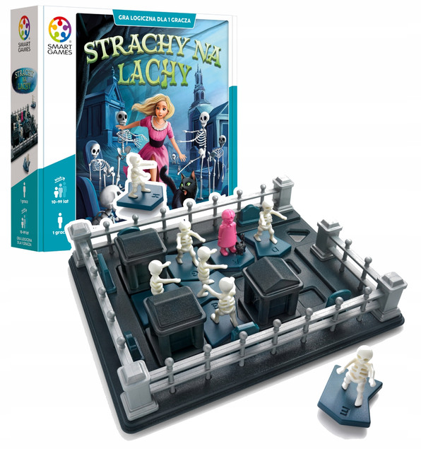STRACHY NA LACHY Gra Planszowa Logiczna 10+ Smart Games