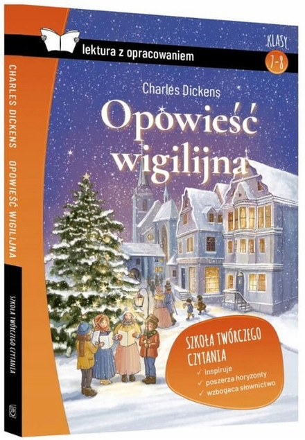 Opowieść Wigilijna Lektura z Opracowaniem Charles Dickens SBM (TW)