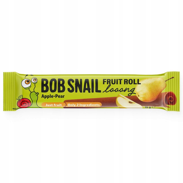 Bob Snail Fruit Roll Looong Jabłko-Gruszka 15g