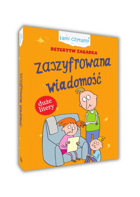 Książka Sami czytamy. Detektyw Zagadka. Zaszyfrowana Wiadomość – Iwona Czarkowska