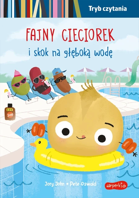 Fajny Cieciorek i skok na głęboką wodę - okładka książki