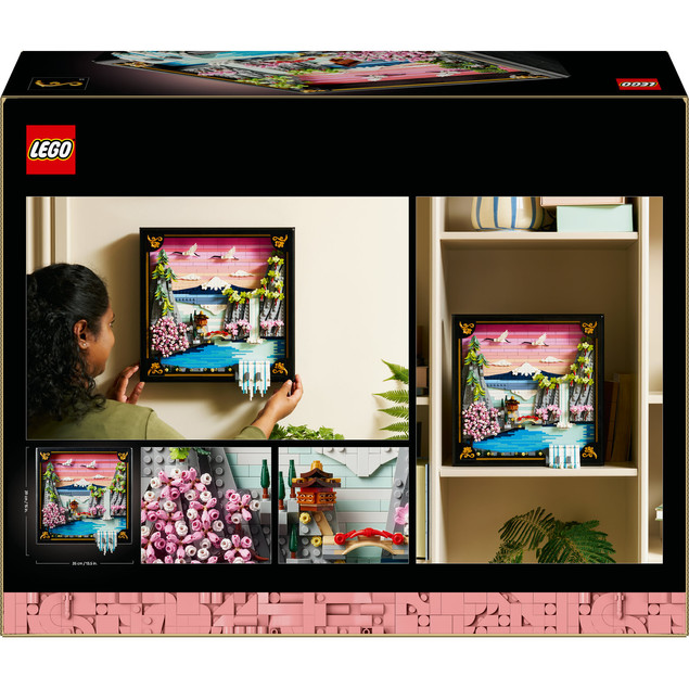 LEGO Art Japoński Krajobraz z Górą Fuji i Kwitnącą Wiśnią 31218 (1892 el.)