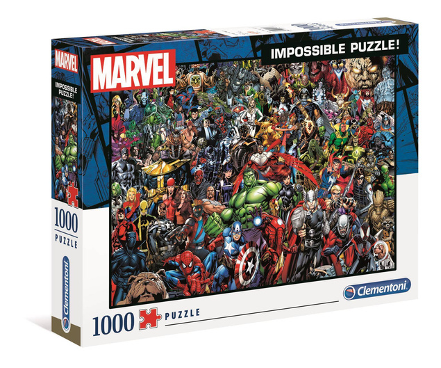 Puzzle 1000 Układanka MARVEL Super Bohaterowie Niemożliwe Do Ułożenia 12+