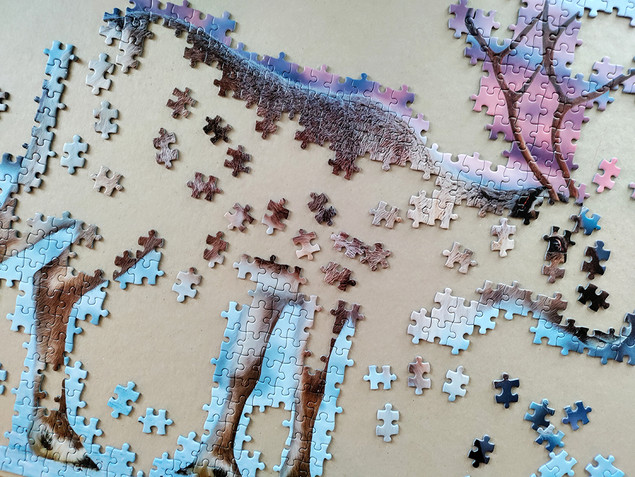 Puzzle Tactic Renifer 1000 elementów - Fińska Jakość