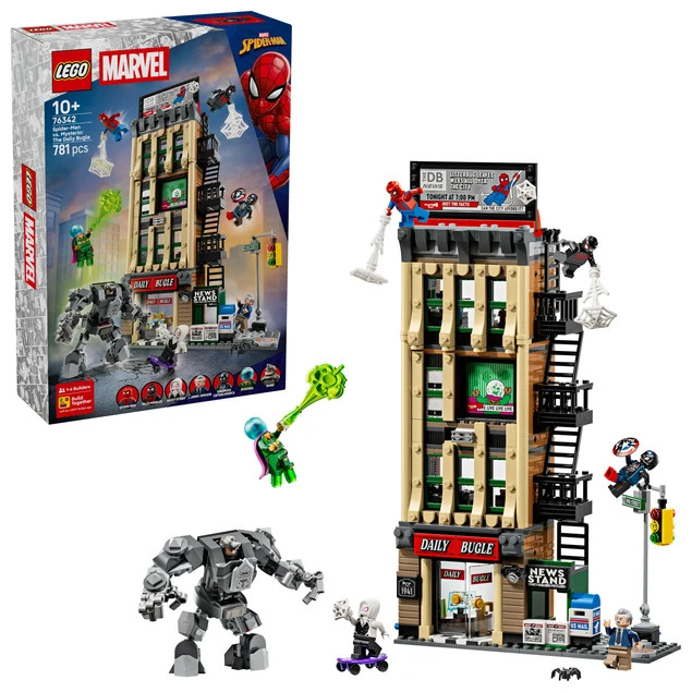LEGO Marvel 76342 Spider-Man kontra Mysterio: Daily Bugle