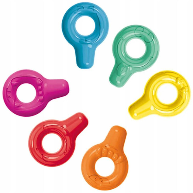 Kredki świecowe na palec Maped Color Peps My Baby 6 kolorów