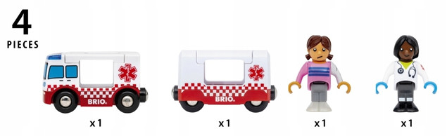 Brio 36035 karetka ratunkowa