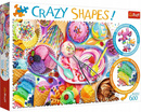 Puzzle 600 Układanka Crazy Shapes SŁODKOŚCI Słodkie Marzenie 10+ Trefl